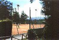 Tennis near Villa Bernardini